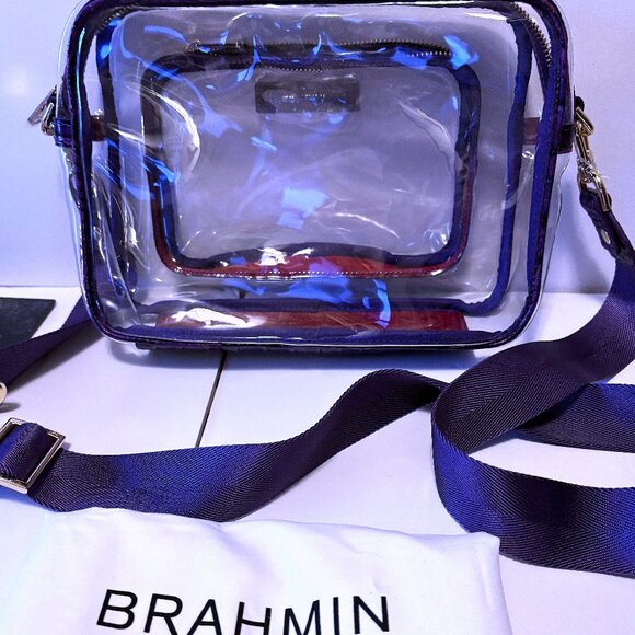 Brahmin Shea Crossbody in Royal Purple - Picture 1 of 5